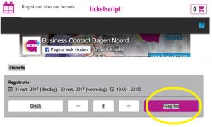 Gratis ticket bestellen